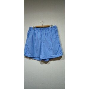 Columbia Mens PFG Backcast III Size XXL 8" Water Shorts Lined Fishing Trunk Blue